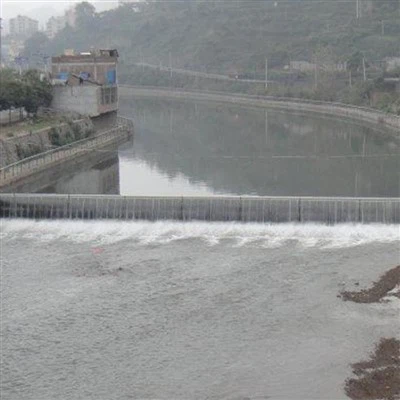 Pneumatisk Spillway Gate SS304 Gate Med Gummipose